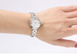 Marc Jacobs Courtney White Dial Silver Stainless Steel Strap Watch for Women - MJ3456