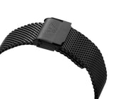 Emporio Armani Aviator Black Dial Black Mesh Bracelet Watch For Men - AR11142