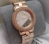 Marc Jacobs Marci Crystal Rose Gold Dial Rose Gold Stainless Steel Strap Watch for Women - MBM3192