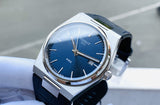 Tissot PRX Quartz Blue Dial Blue Leather Strap Watch for Men - T137.410.16.041.00