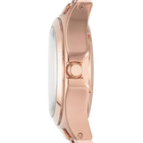 Marc Jacobs Henry Rose Gold Dial Stainless Steel Strap Watch for Women - MBM3293