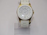 Marc Jacobs Pelly White Dial White SIlicone Strap Watch for Women - MBM2525