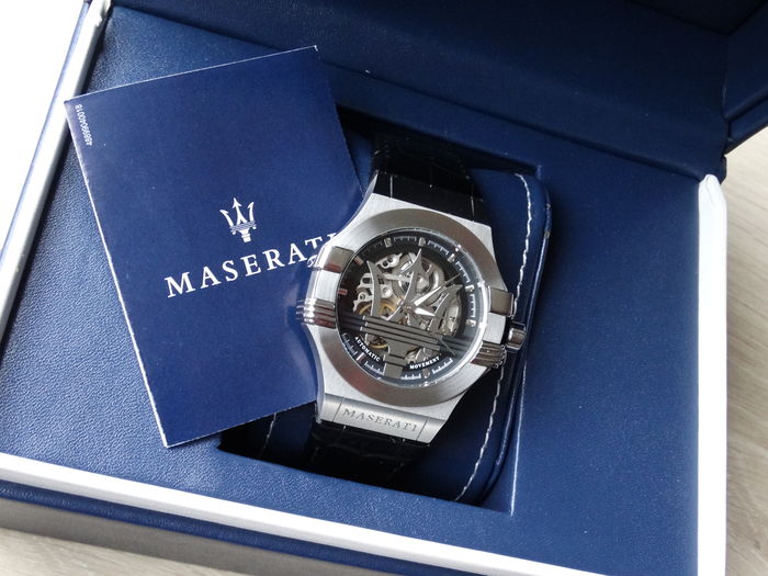 Reloj hombre Maserati Potenza Auto Black Dial R8821108002 — Sala Joiers