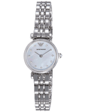 Emporio Armani Gianni Blue Dial Silver Stainless Steel Watch For Women - AR1961