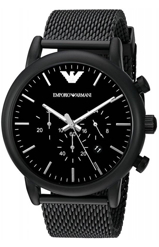 Buy EMPORIO ARMANI Water-Resistant Chronograph Watch-AR11529 | Silver-Toned  Color Men | AJIO LUXE