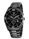 Emporio Armani Black Ceramic Chronograph Black Dial Watch For Men - AR1421