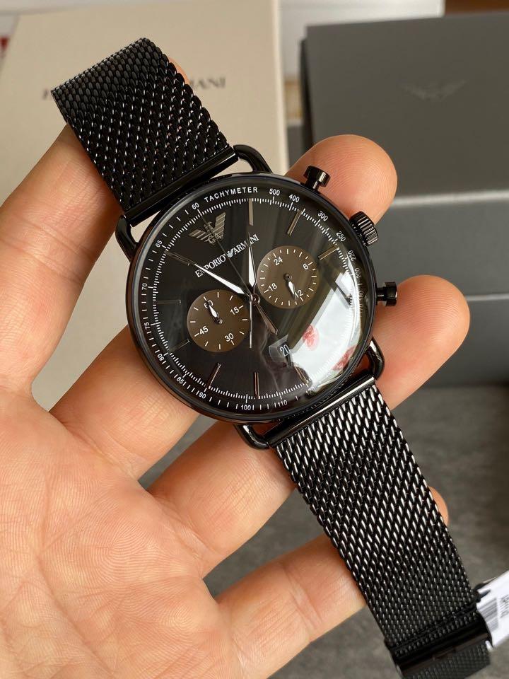 Emporio Armani Men's 3-Hand Classic Watch with Quartz Movement AR11180 –  Krishna Watch