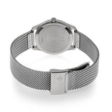 Gucci G-Timeless Turquoise Mother of Pearl Dial Silver Mesh Bracelet Watch For Women - YA126582