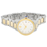 Movado Museum Classic Mother of Pearl Dial Two Tone Steel Strap Watch For Women - 0606613