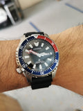 Citizen Promaster Automatic 200M Diver Fugu Limited Edition Black Dial Black Rubber Strap Watch For Men - NY0110