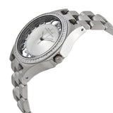 Marc Jacobs Henry Transparent Silver Dial Silver Stainless Steel Watch for Women - MBM3337