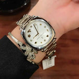 Marc Jacobs Mandy Silver Dial Silver Steel Strap Watch for Women - MJ3572