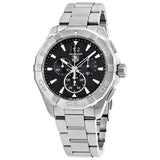 Tag Heuer Aquaracer Chronograph Black Dial Silver Steel Strap Watch for Men - CAY1110.BA0927