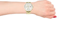Tommy Hilfiger Carly White Dial Gold Stainless Steel Strap Watch for Women - 1781786