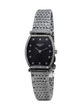 Longines La Grande Classique de Longines Black Dial Silver Mesh Bracelet Watch for Women - L4.288.0.58.6