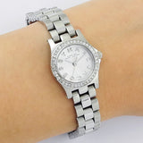 Marc Jacobs Henry Silver Dial Silver Stainless Steel Strap Watch for Women - MBM3276