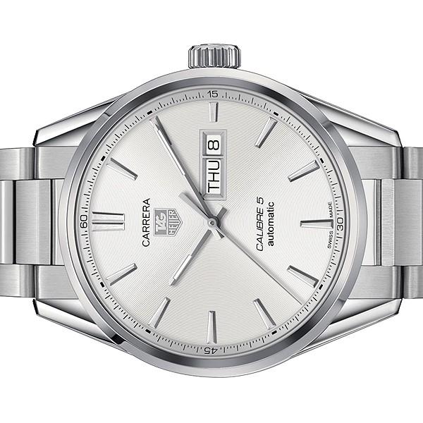 Tag heuer carrera online calibre 5 white dial