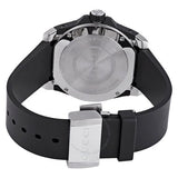 Gucci Dive Feline Black Dial Black Rubber Strap Watch For Men - YA136323