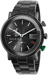 Gucci G Chrono Black Dial Quartz 44mm Watch For Men - YA101331