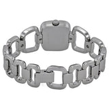 Gucci G Diamonds Black Dial Silver Steel Strap Watch For Women - YA125509