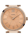 Guess Soho Rose Gold Dial Stainless Steel Watch For Women - W0638L4