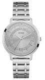 Guess Montauk Silver Dial Stainless Steel Watch For Women - W0933L1