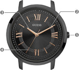 Guess Montauk Black Tone Stainless Steel Watch For Women - W0933L4