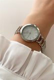 Citizen Eco Drive Silver Stainless Steel Strap Watch For Women - EM0331-52