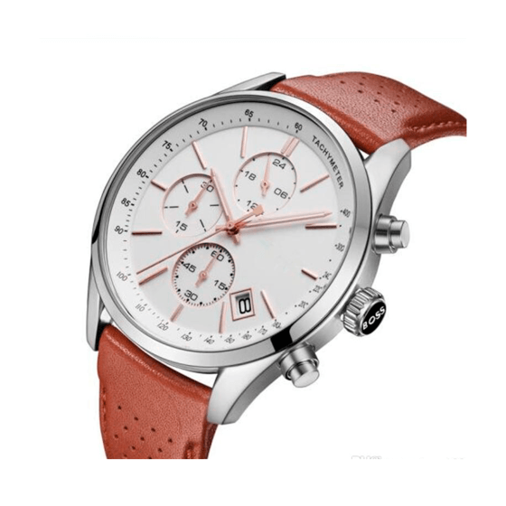 Hugo boss grand top prix watch rose gold