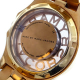 Marc Jacobs Henry Rose Gold Dial Stainless Steel Strap Watch for Women - MBM3293