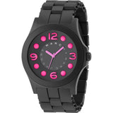 Marc Jacobs Pelly Black Dial Black Stainless Steel Strap Watch for Women - MBM2517