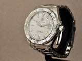 Tag Heuer Aquaracer Automatic 41mm White Dial Silver Steel Strap Watch for Men - WAY2111.BA0928