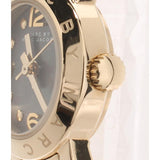 Marc Jacobs Grey Mother of Pearl Dial Gold Stainless Steel Strap Watch for Women - MBM3275