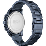 Hugo Boss Santiago Grey Dial Blue Steel Strap Watch for Men - 1513865