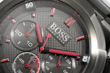 Hugo Boss Supernova Grey Dial Grey Steel Strap Watch for Men - 1513361
