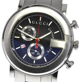 Gucci G Chrono Black Dial Stainless Steel Watch For Men - YA101309