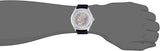 Emporio Armani Meccanico White Skeleton Dial Black Leather Strap Watch For Men - AR60003