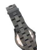 Marc Jacobs Henry Black Skeleton Dial Black Stainless Steel Strap Watch for Women - MBM3254