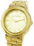 Marc Jacobs Marci Gold Dial Gold Ion Plated Stainless Steel Strap Watch for Women - MBM3098