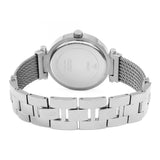 Guess Soho Silver DIal Stainless Steel Mesh Bracelet Watch For Women - W0638L1