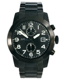 Marc Jacobs Larry Black Dial Black Stainless Steel Strap Watch for Men - MBM5052