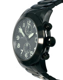 Marc Jacobs Larry Black Dial Black Stainless Steel Strap Watch for Men - MBM5052