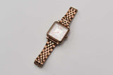 Marc Jacobs Vic White Dial Rose Gold Stainless Steel Strap Watch for Women - MJ3514