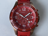 Marc Jacobs Rock Red Dial Red Stainless Steel Strap Watch for Women - MBM2577