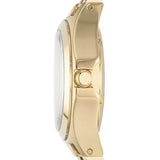 Marc Jacobs Henry Gold Dial Gold Stainless Steel Strap Watch for Women - MBM3295