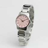 Calvin Klein City Pink Mother of Pearl Dial Stainless Steel Strap Watch For Women - K2G2314E