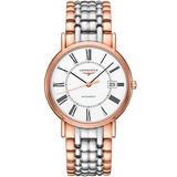 Longines Presence 38.5mm Automatic White Dial Two Tone Steel Strap Watch for Men - L4.921.1.11.7