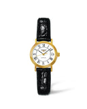 Longines Presence Automatic White Dial Black Watch for Women - L4.321.2.11.2