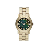 Marc Jacobs Amy Green Gold Stainless Steel Strap Watch for Women - MBM8609