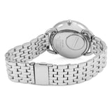 Fossil Tailor Black Mother of Pearl Dial Silver Steel Strap Watch for Women - ES3911